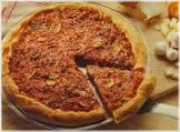 pizzasaus, kaas, gehakt, , ui, 